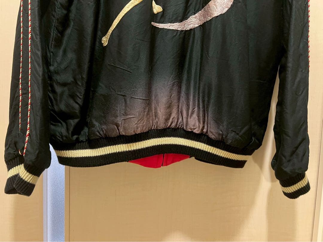 限定SALE！レア！テーラー東洋 エイジングモデル 蛇髑髏 龍 黒 赤