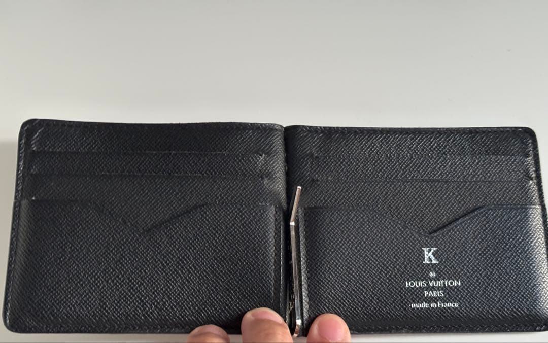 ルイヴィトン タイガ 二つ折り財布マネークリップ&ケースセット 小銭入れ