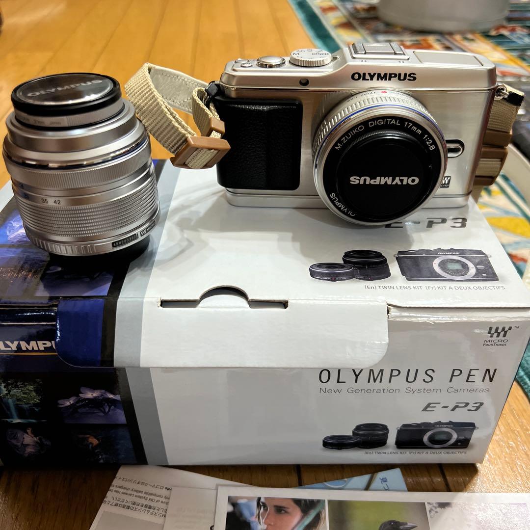 OLYMPUS E-P3 ミラーレスカメラ セット