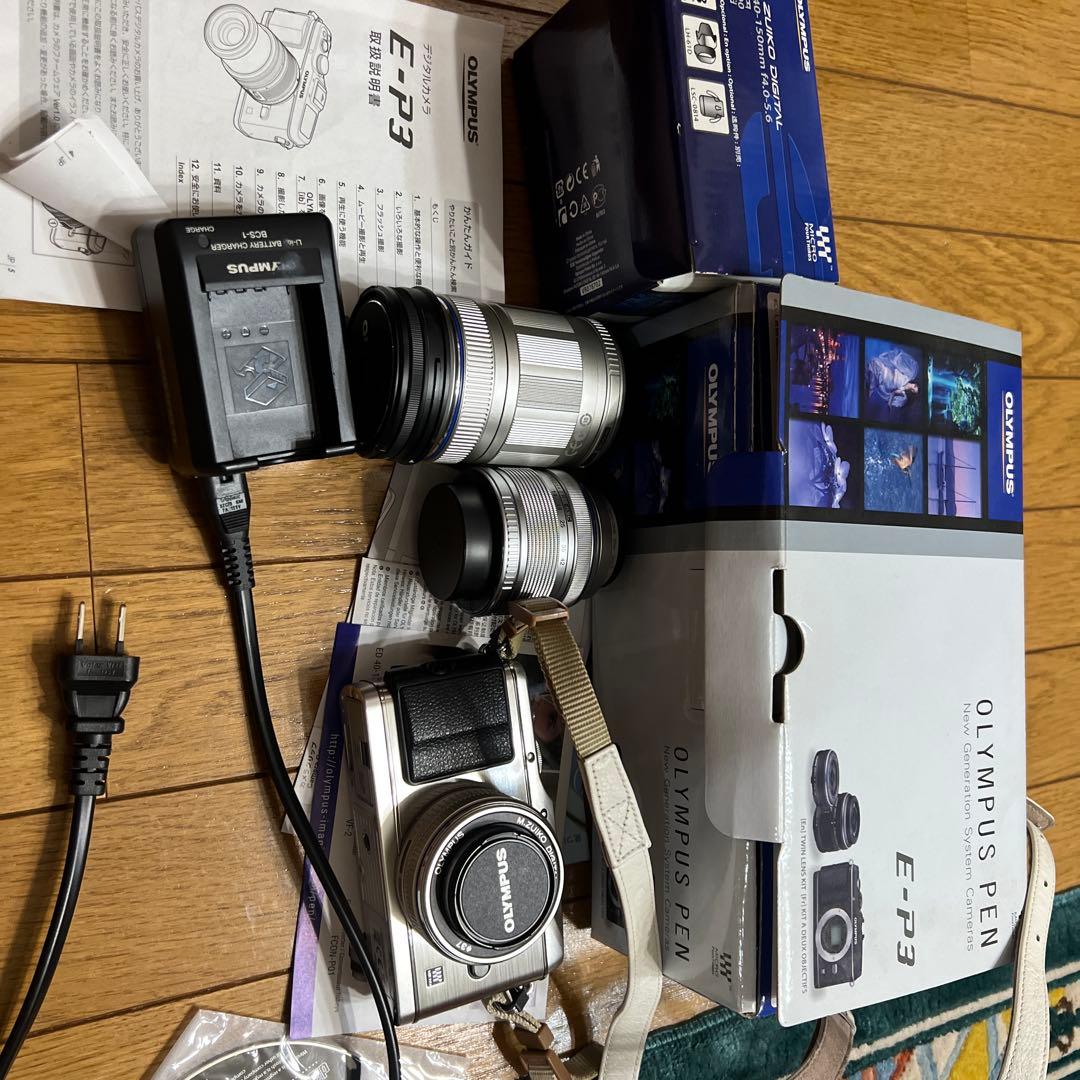 OLYMPUS E-P3 ミラーレスカメラ セット