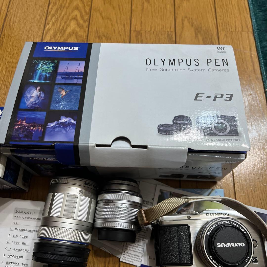 OLYMPUS E-P3 ミラーレスカメラ セット