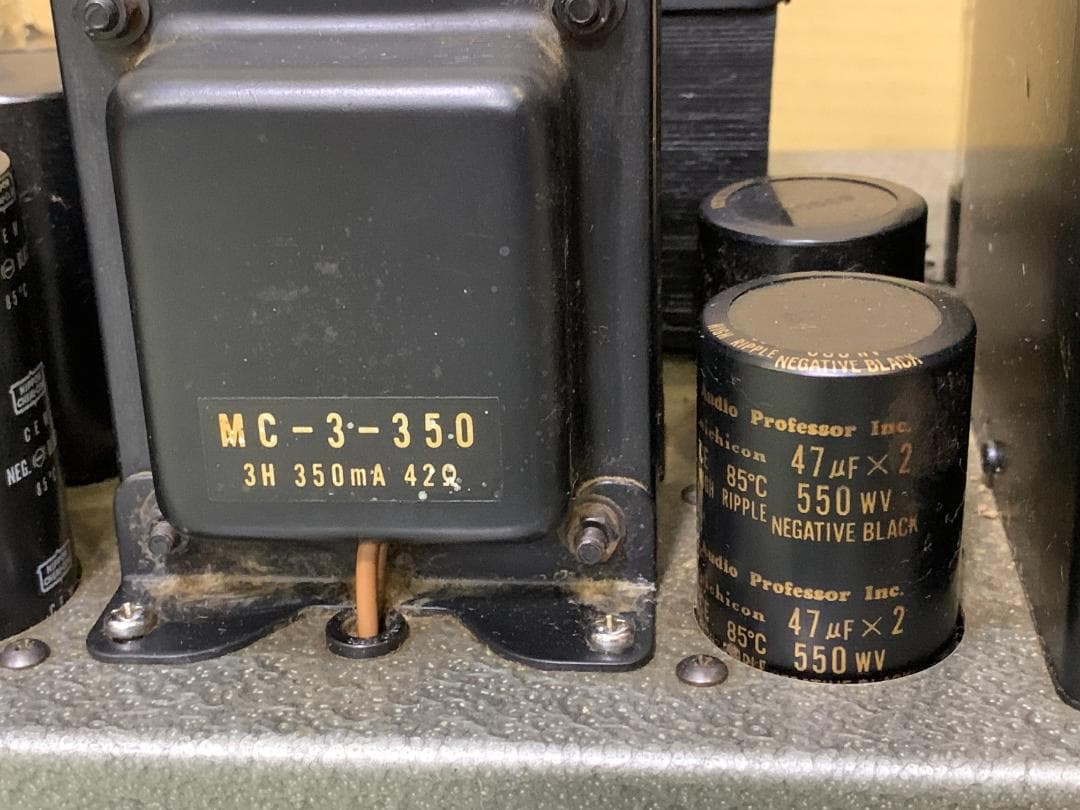 M6338 自作真空管アンプ TANGO ST-350 FW-50-5