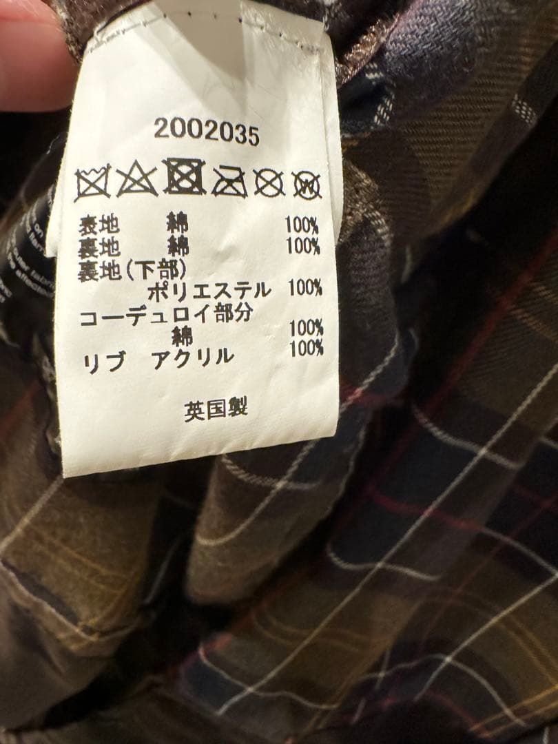 バブアービデイル　クラシックビデイル　希少カラーオリーブ　36 コンディション良