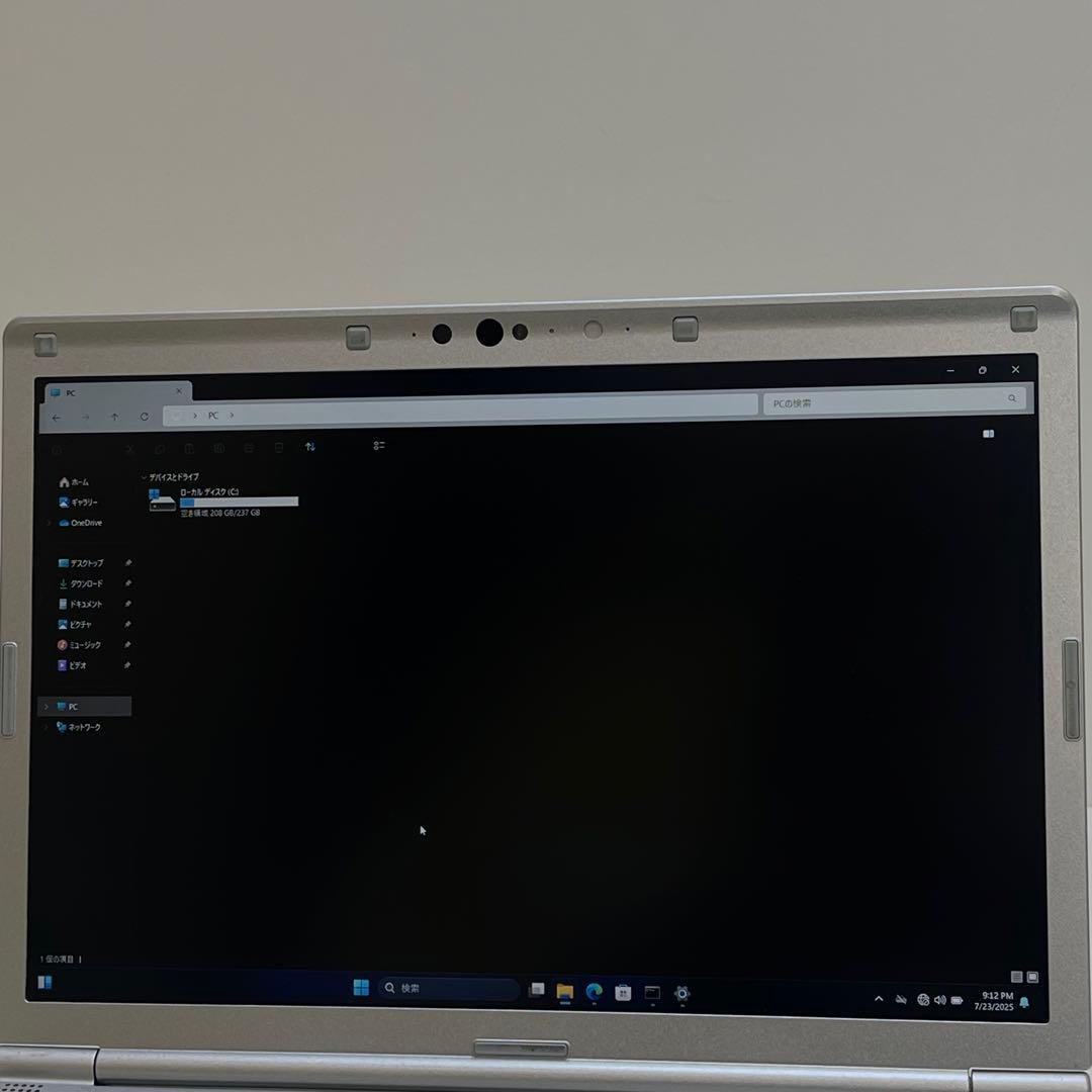 #052 パナソニック CFSV7-3 i5-8350U 8GB SSD256G