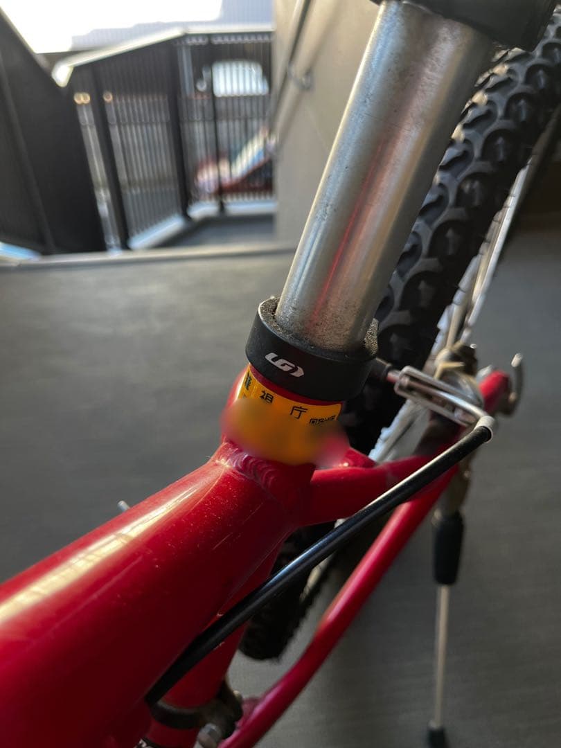 武蔵野市、三鷹市内手渡し希望、ルイガノ、子供用自転車24インチ レッド