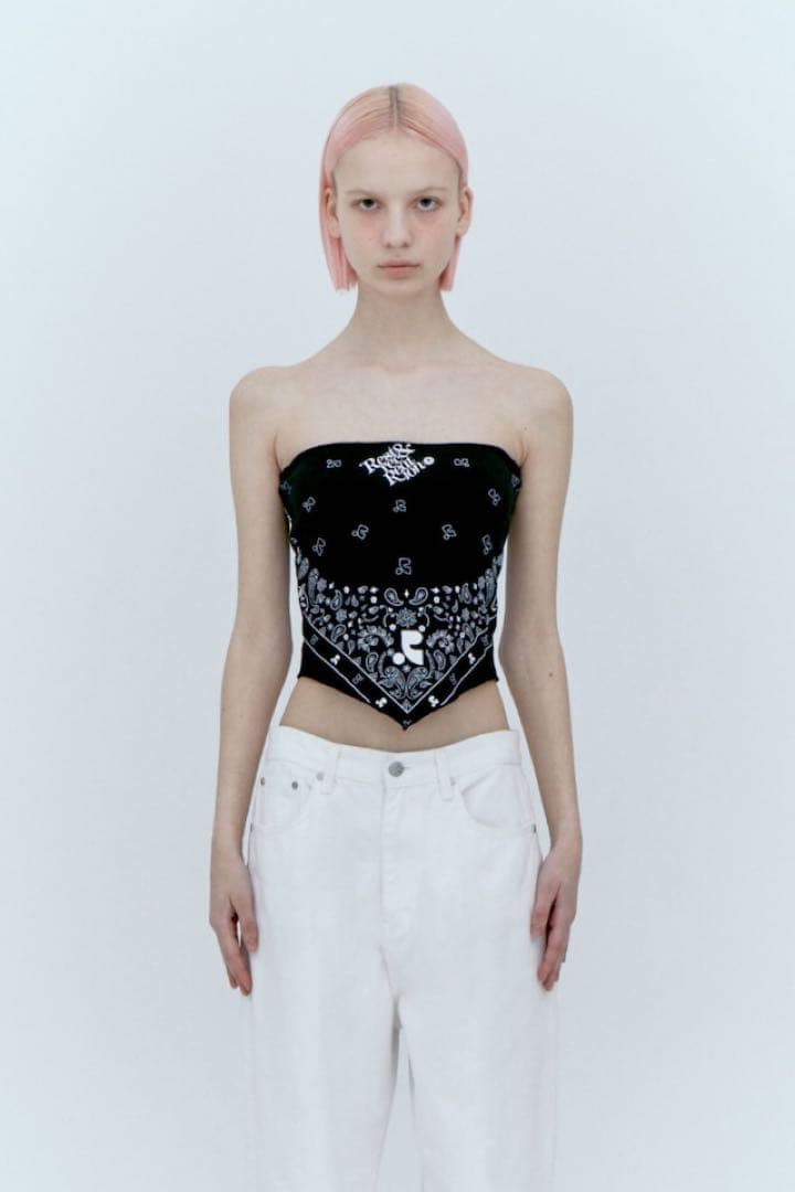Rest&Recreation BANDANA TUBE TOP チューブトップ