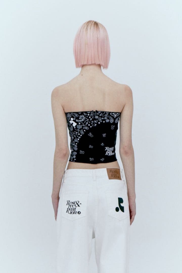 Rest&Recreation BANDANA TUBE TOP チューブトップ