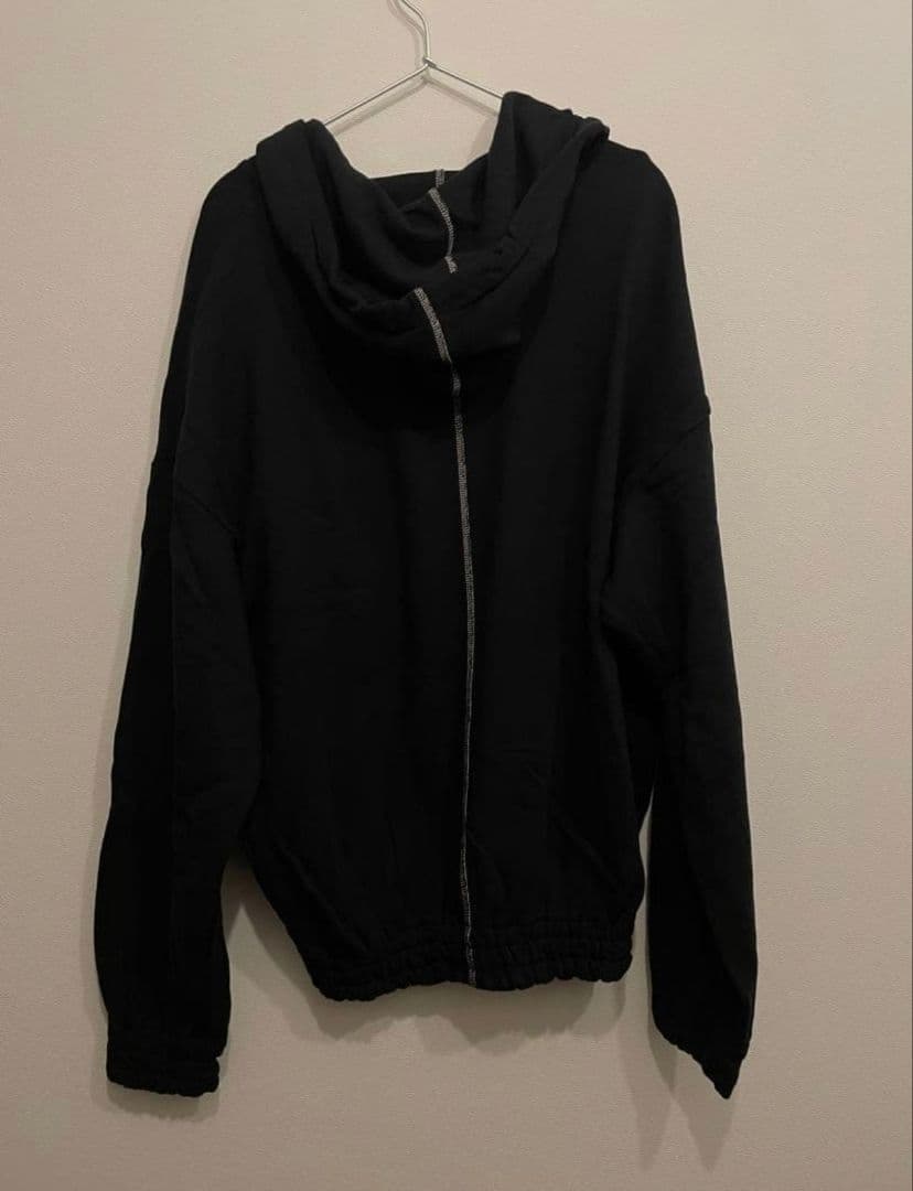 SHINYA KOZUKA ORDINARY ZIP HOODIE ブラック