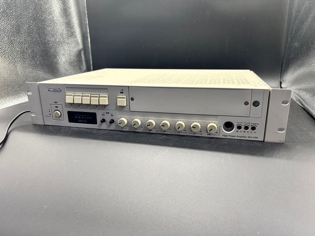 Panasonic ハイパワーアンプ WA-H30 動作確認済み 業務用アンプ