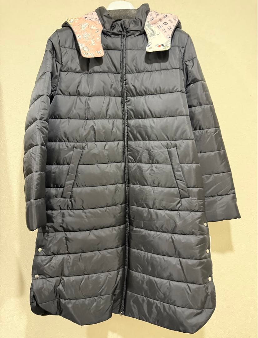 【新品タグ付き】ビギジャパン ダウンコート ブラック 真冬　軽量 ロング丈