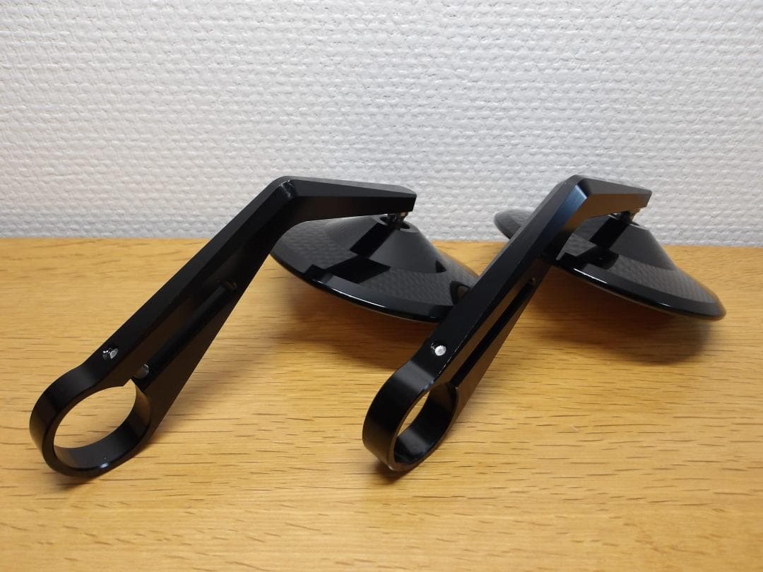 デイトナ　バーエンドミラー　ハイサイダー　モンタナ（ブラック）２本セット