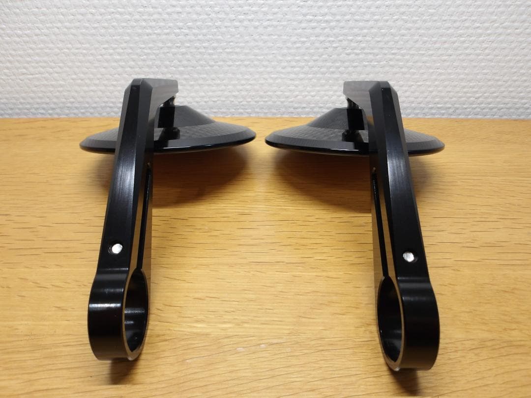 デイトナ　バーエンドミラー　ハイサイダー　モンタナ（ブラック）２本セット