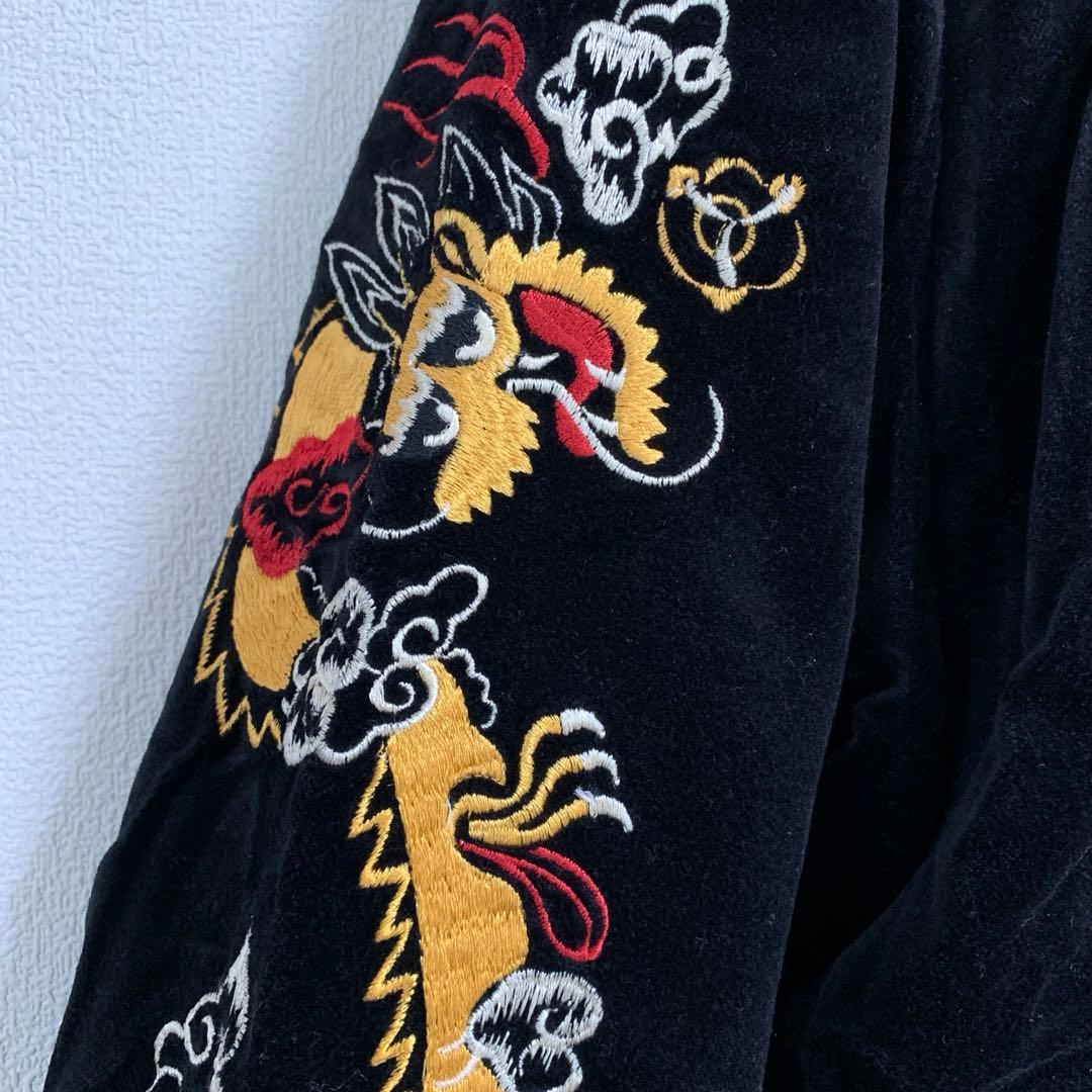 【美品】【東洋EPヴィンテージ】2004年限定モデル（スカル）別珍 リバーシブル