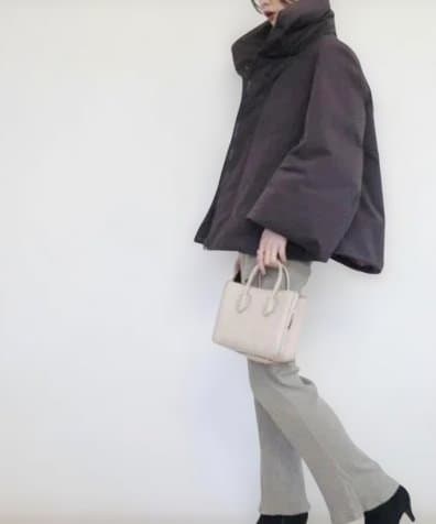 [未使用] ユニクロ +J ハイブリッドダウンジャケット ワイン XXL