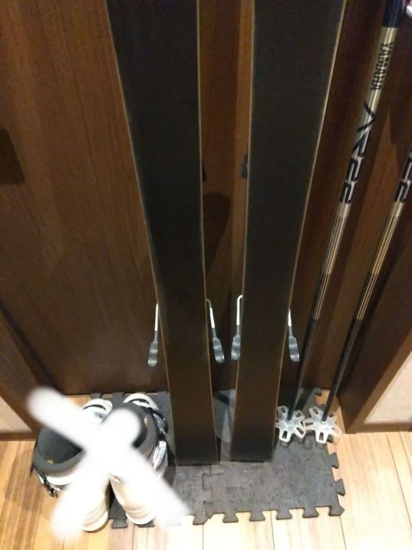 【うとさ様売却品】ATOMIC 男女兼用 スキーセット メンテ・WAX済✔