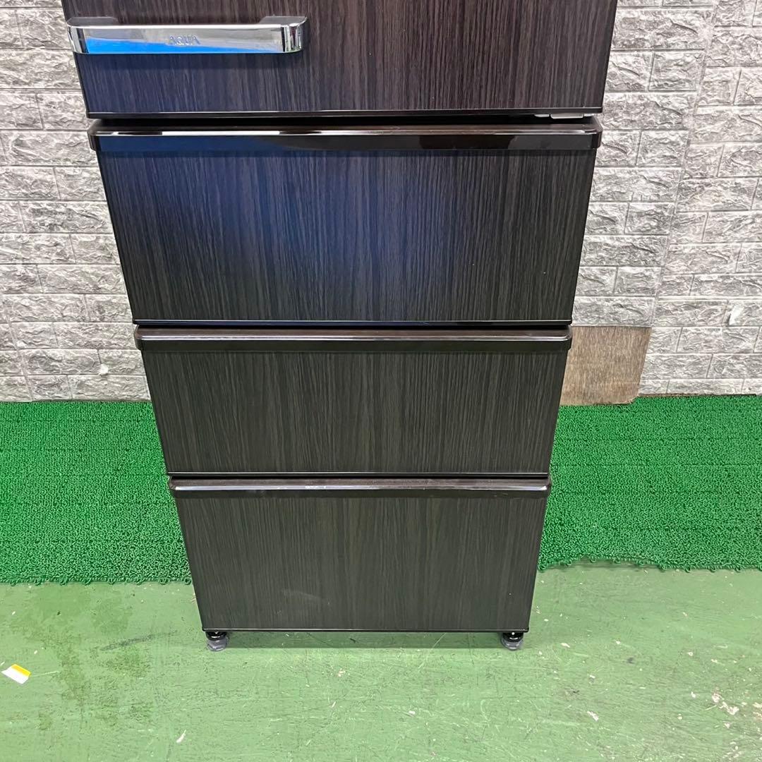 660 木目調　大型冷蔵庫　400L強　自動製氷機付　極美品　2024年製