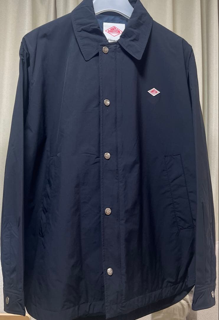 ダントン インサレーション コーチジャケット ネイビー 38
