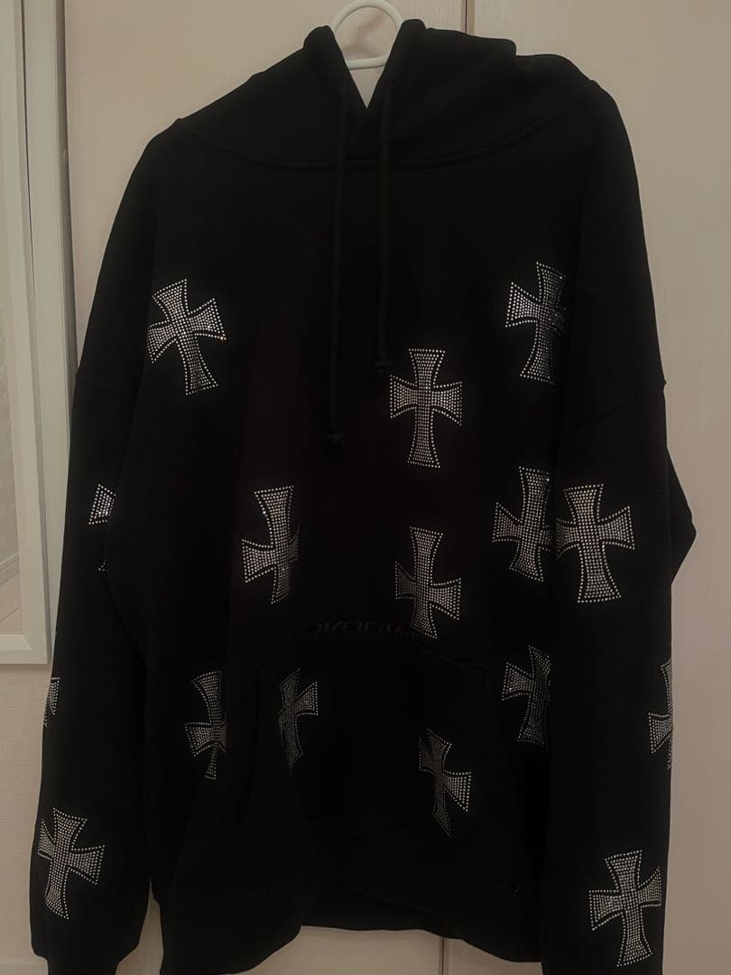 UNKNOWN クロス プルオーバーパーカー XL オーバーサイズ