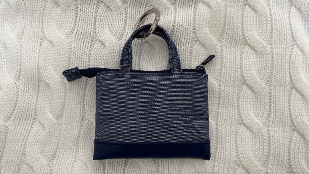 ファミリア　ミニデニムバッグ