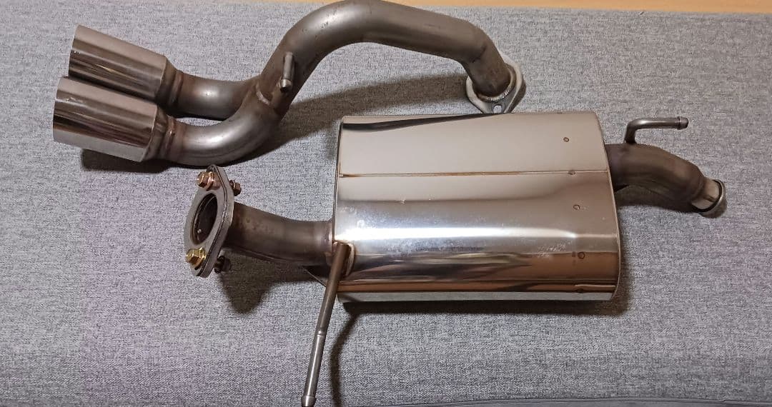 ワゴンRmh23s ステンレスマフラー