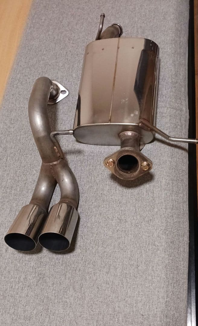 ワゴンRmh23s ステンレスマフラー