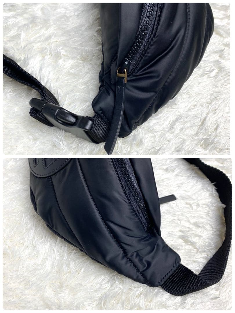 極美品　トリーバーチ　ボディバッグ　エラ　ベルトバッグ　キルティング　ナイロン