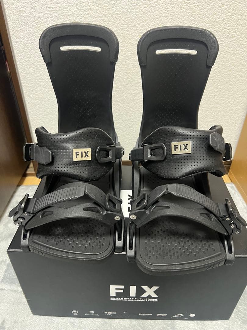 FIX ビンディング　Mサイズ　黒