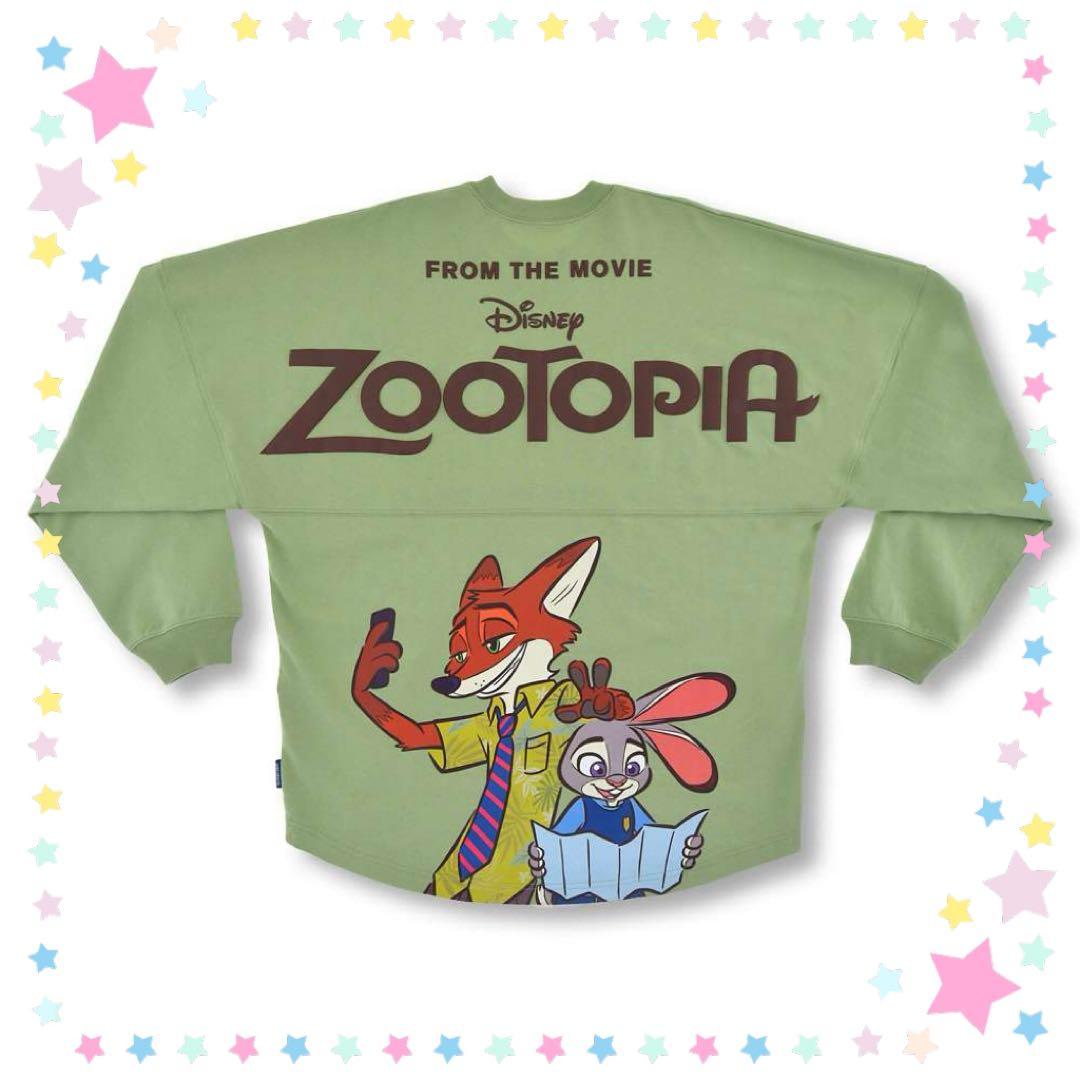 【Spirit Jersey】ジュディ・ホップス＆ニック・ワイルド 長袖Tシャツ