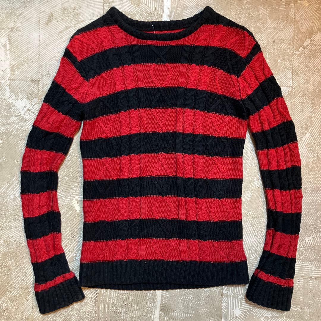 00s NUMBER (N)INE ナンバーナイン グランジニット 裏原 Y2K