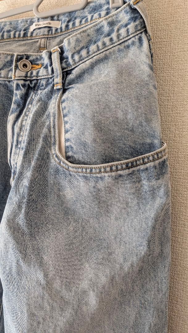 Whim Gazette ストレートデニム ライトブルー