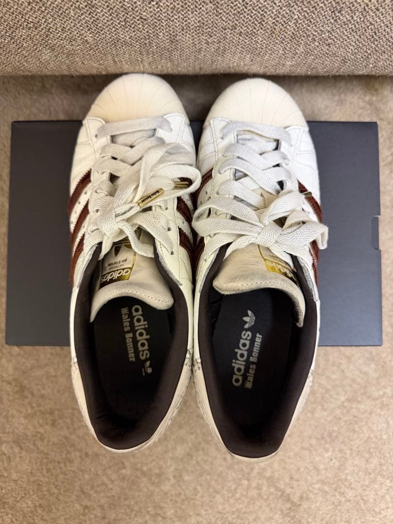 靴 adidas originals wales bonner superstar
