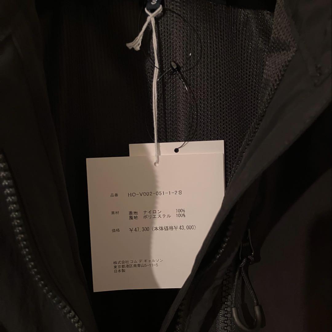 新品 完売品 コムデギャルソンオム ナイロンタイプライターベスト ジャケット