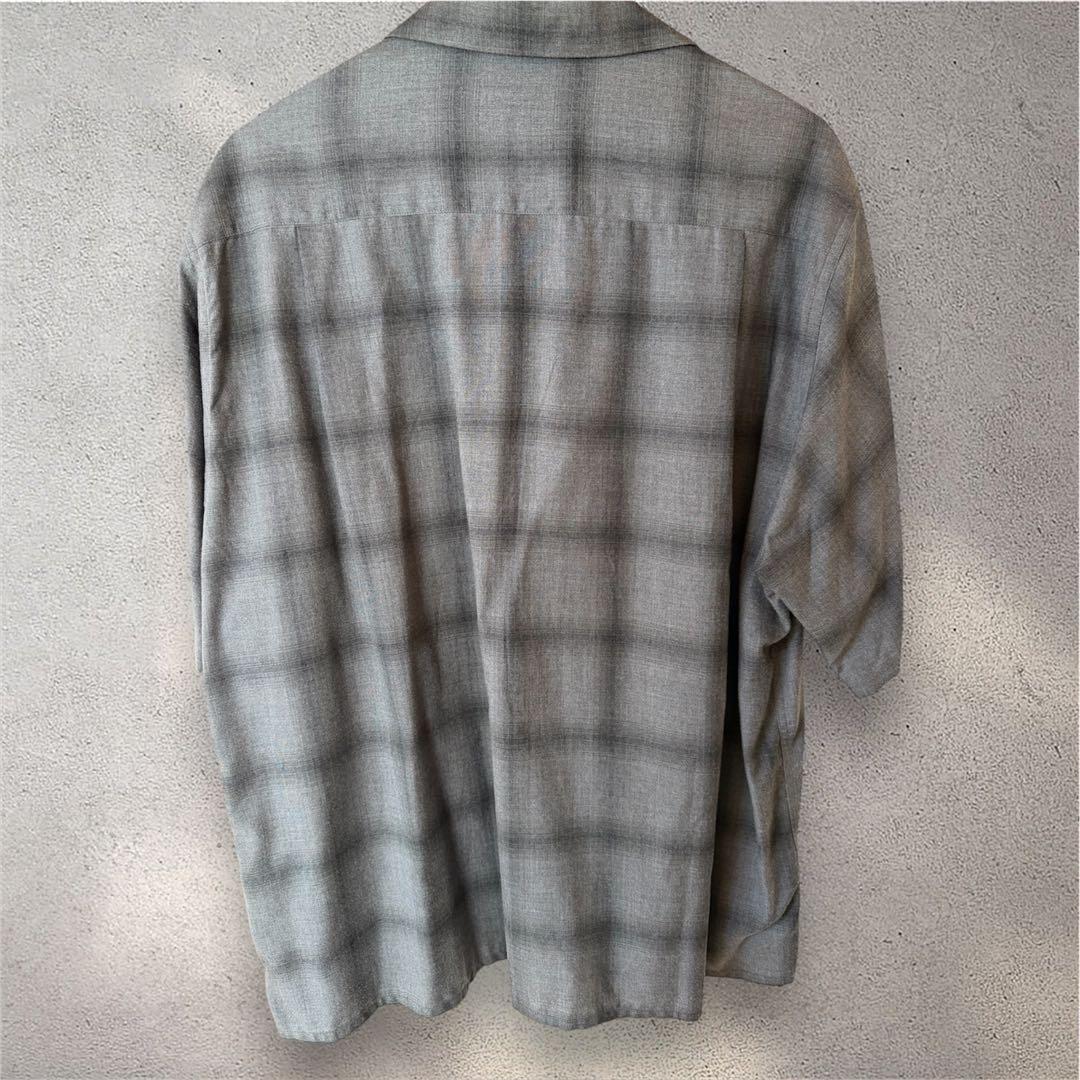 新品 WACKO MARIA 25SS OMBRE CHECK シャツ M