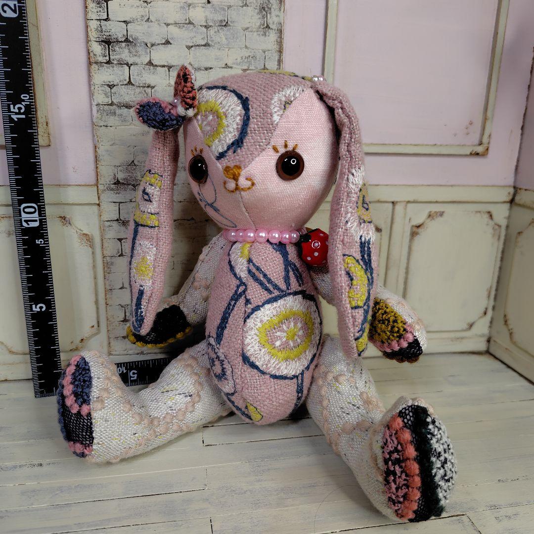ミナペルホネン＊ハンドメイド＊ぬいぐるみ＊ウサコ＊①