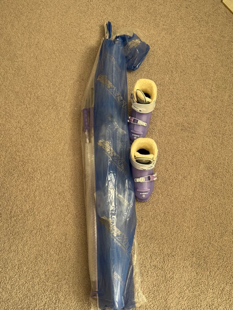 スキー板セットSTREULE ST-JG 130 スキー 130cm