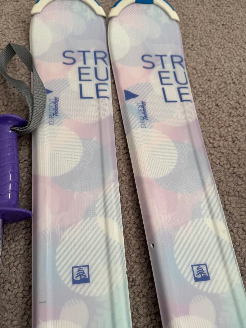 スキー板セットSTREULE ST-JG 130 スキー 130cm