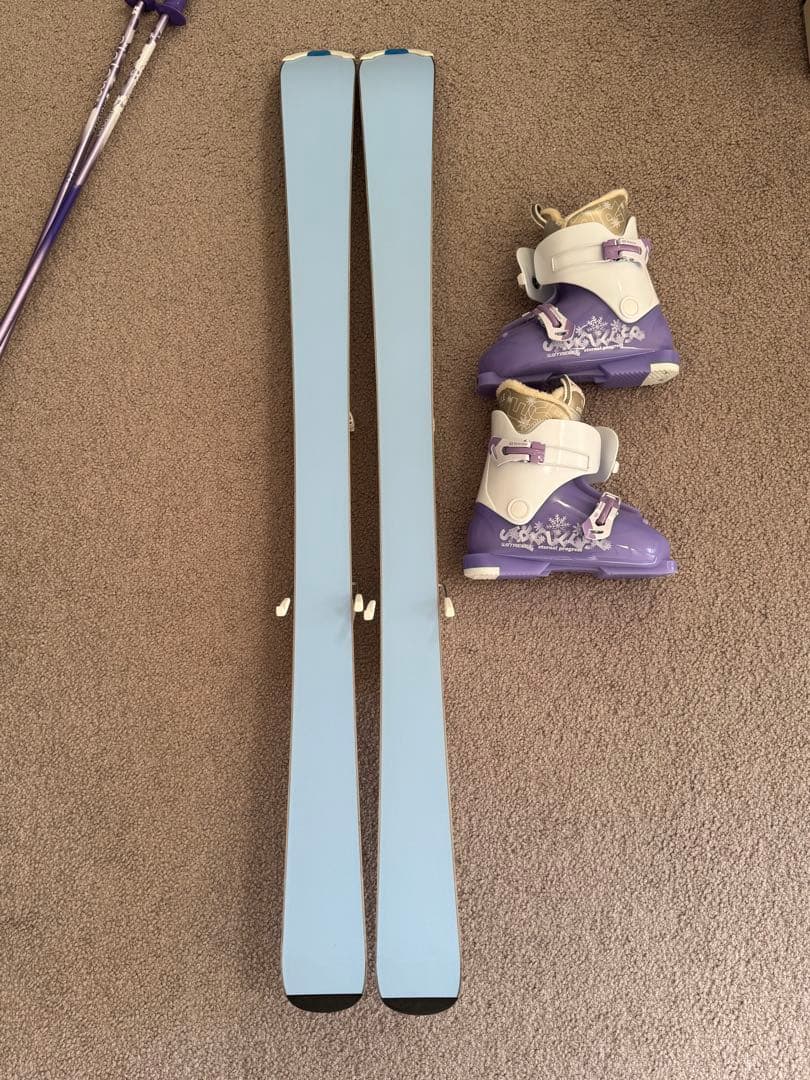 スキー板セットSTREULE ST-JG 130 スキー 130cm