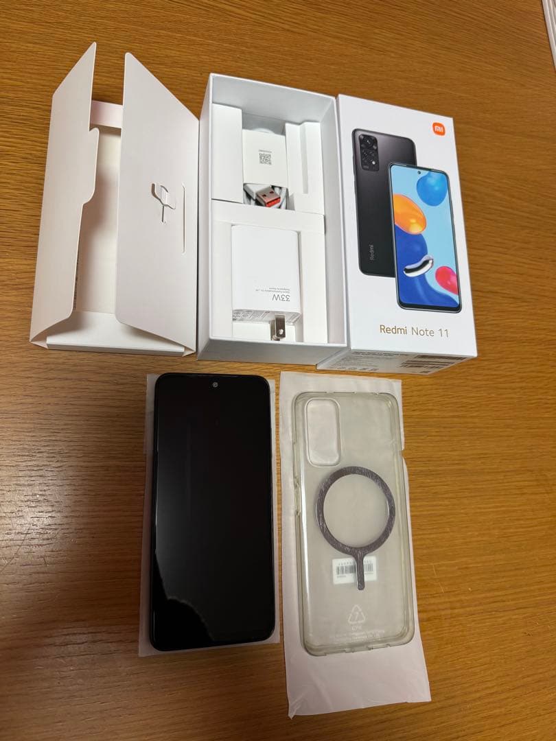 Xiaomi Redmi Note11　グラファイトグレー　美品