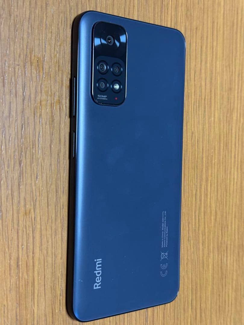 Xiaomi Redmi Note11　グラファイトグレー　美品