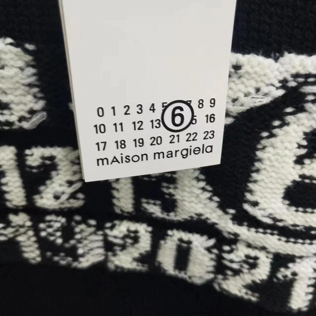 MM6 Maison Margiela ナンバーロゴ ニットベスト M サイズ