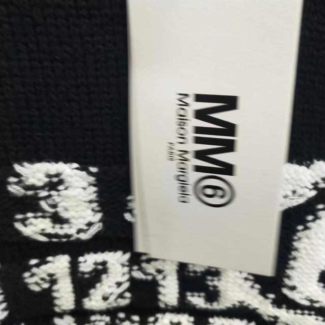 MM6 Maison Margiela ナンバーロゴ ニットベスト M サイズ