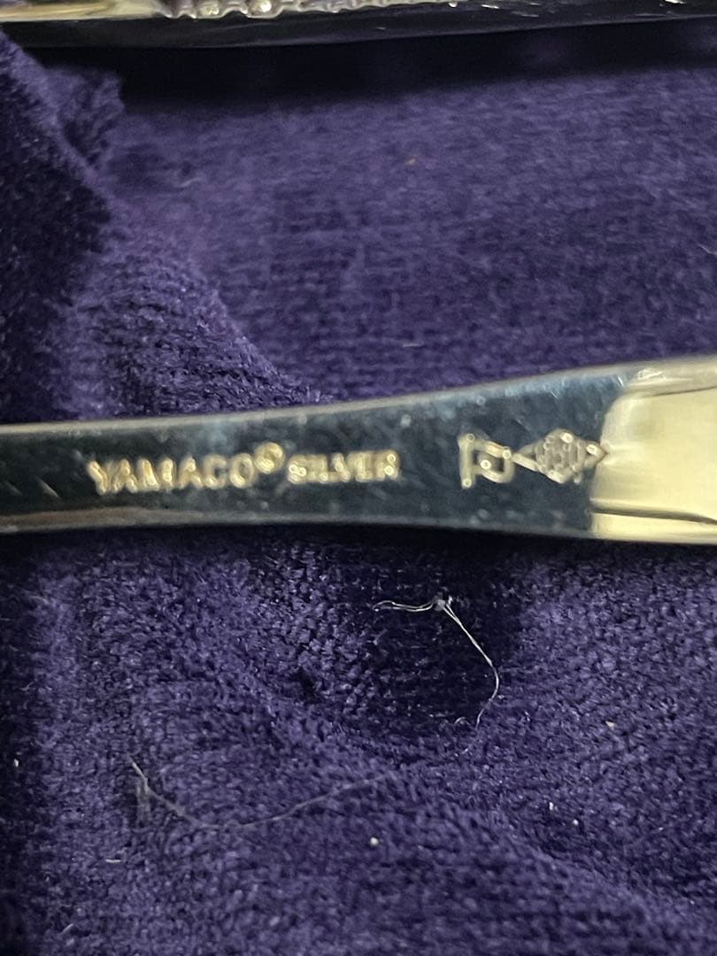 純銀　コーヒースプーン2本