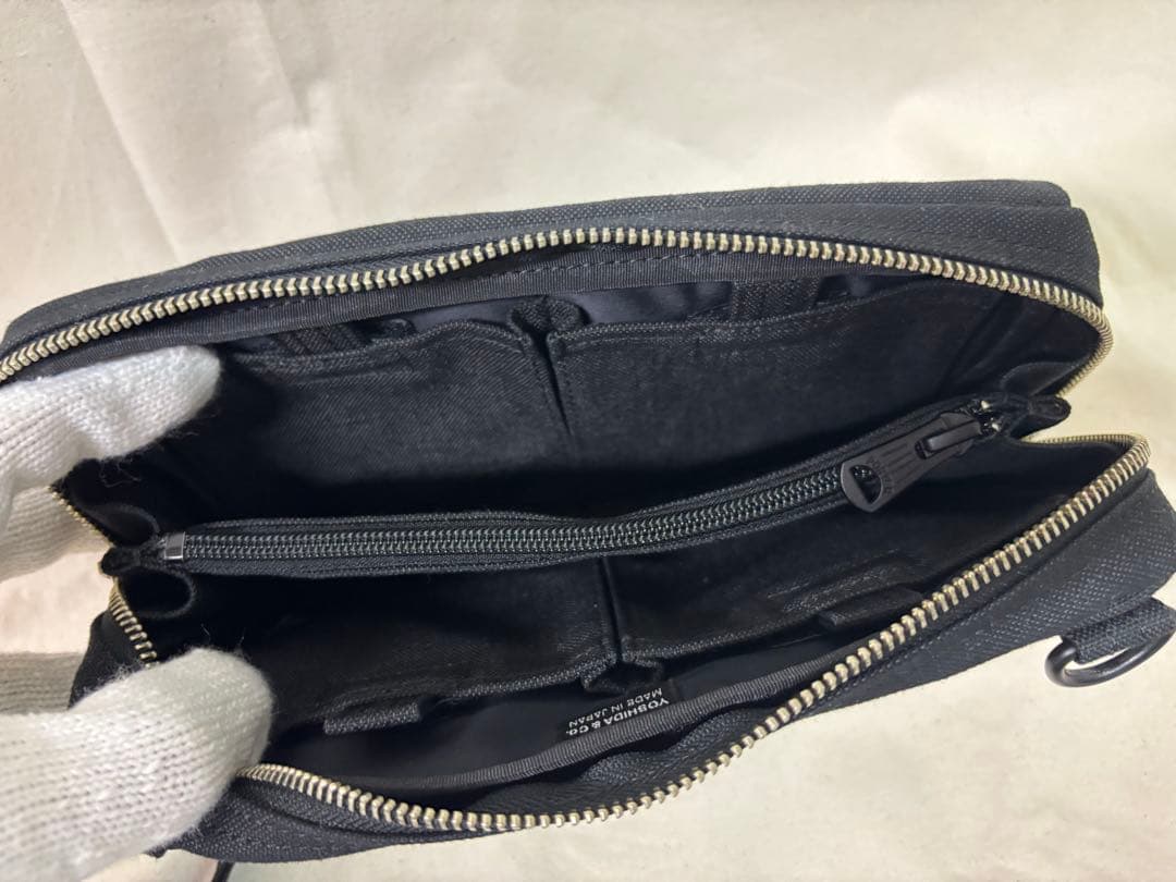 PORTER スモーキー　ブラック ショルダーバッグ クラッチバッグ