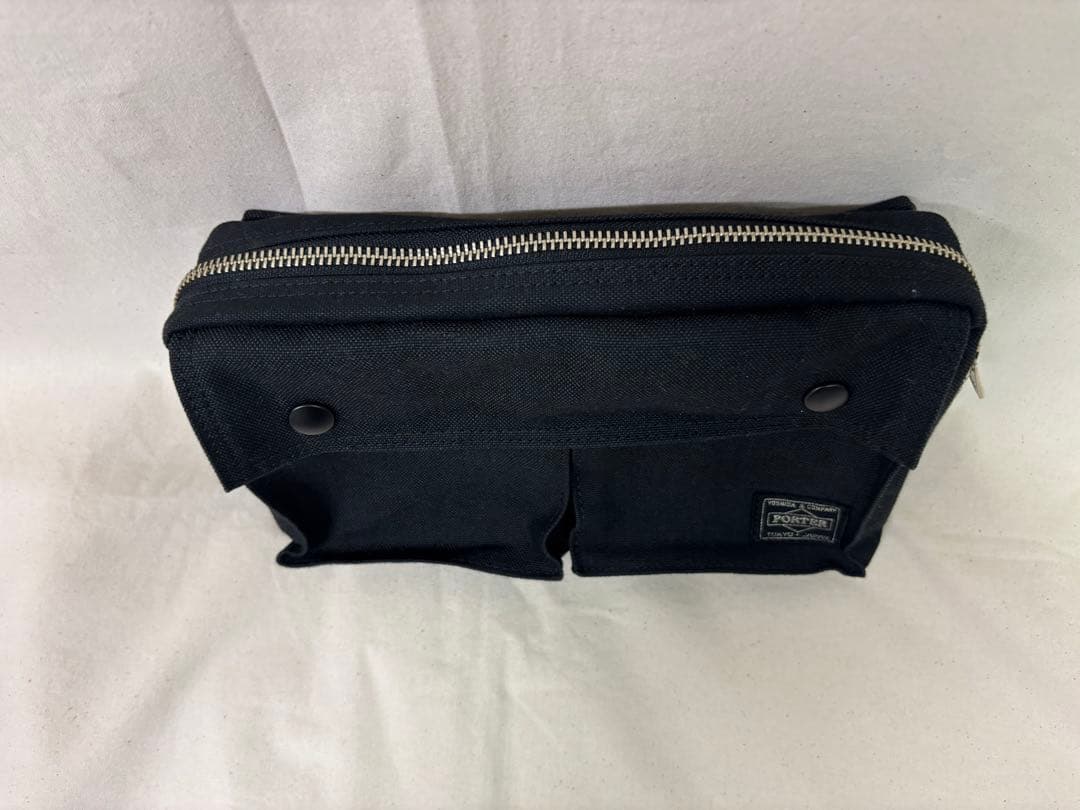 PORTER スモーキー　ブラック ショルダーバッグ クラッチバッグ