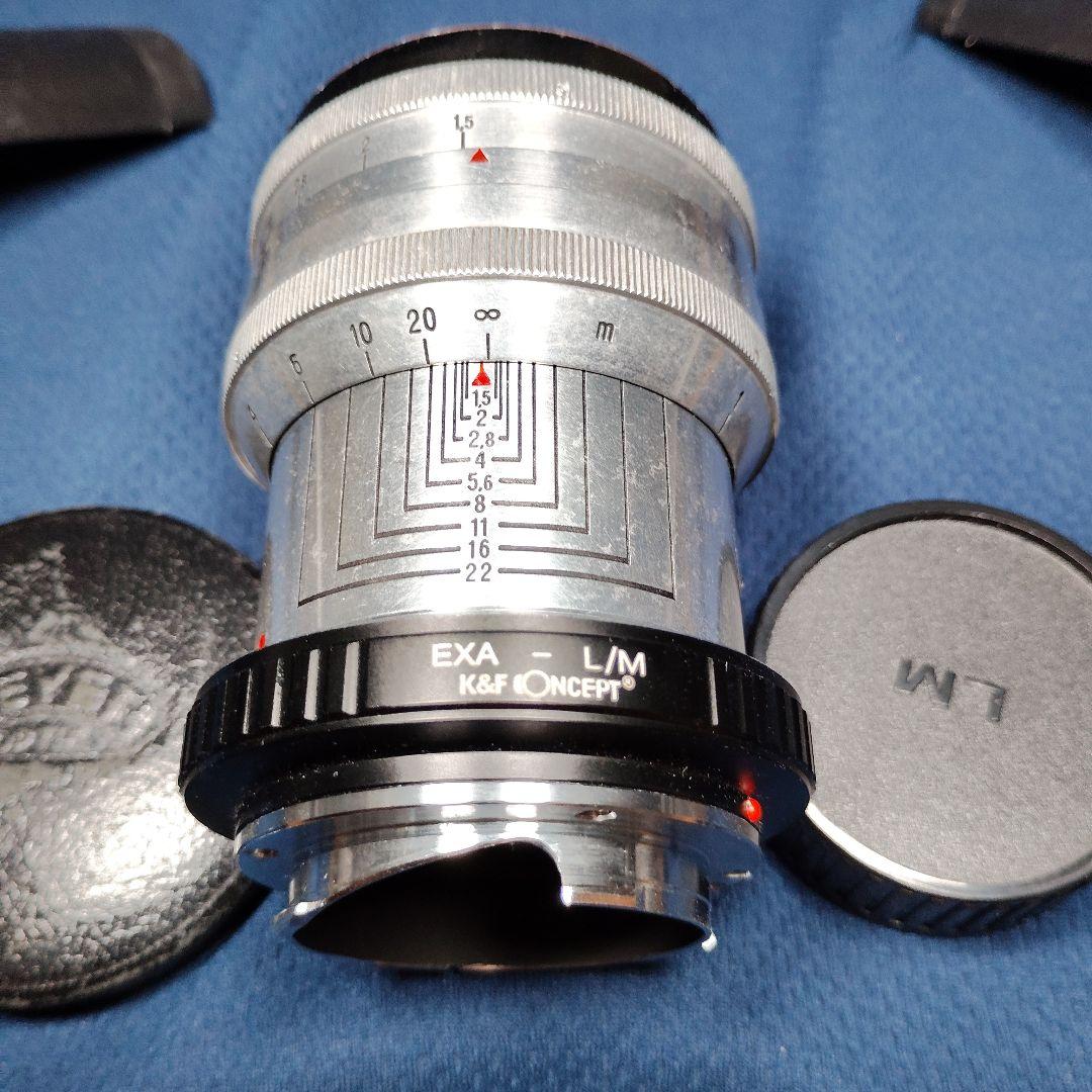 Carl Zeiss Jena Biotar 75mm f1.5 OH済