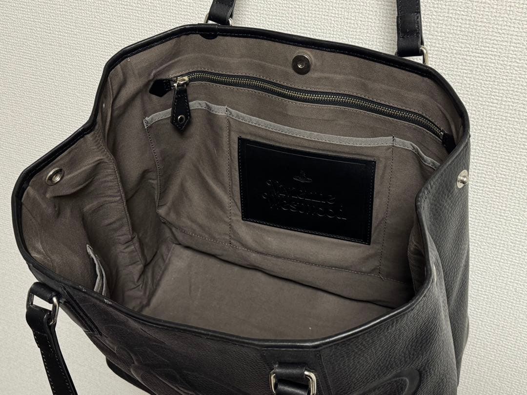 【Vivienne Westwood】ハミルトン レザー トート バッグ