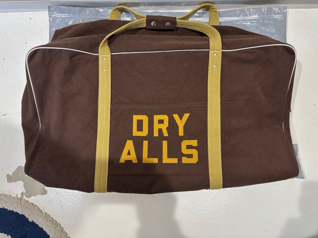 旅行かばん・小分けバッグ HUMAN MADE Canvas Boston Bag Large Brown