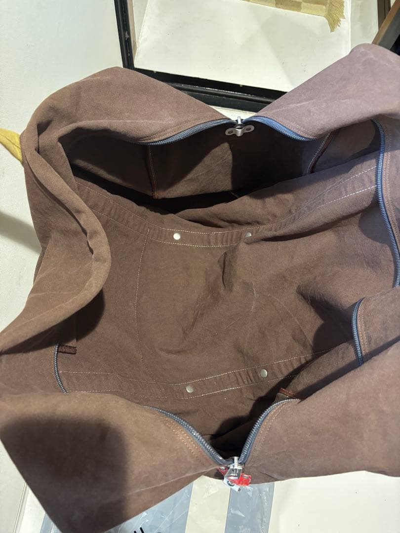 旅行かばん・小分けバッグ HUMAN MADE Canvas Boston Bag Large Brown