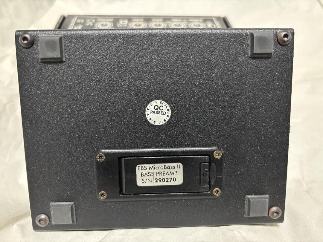 【名機】EBS Micro Bass II ベース用プリアンプ/DI 動作良好