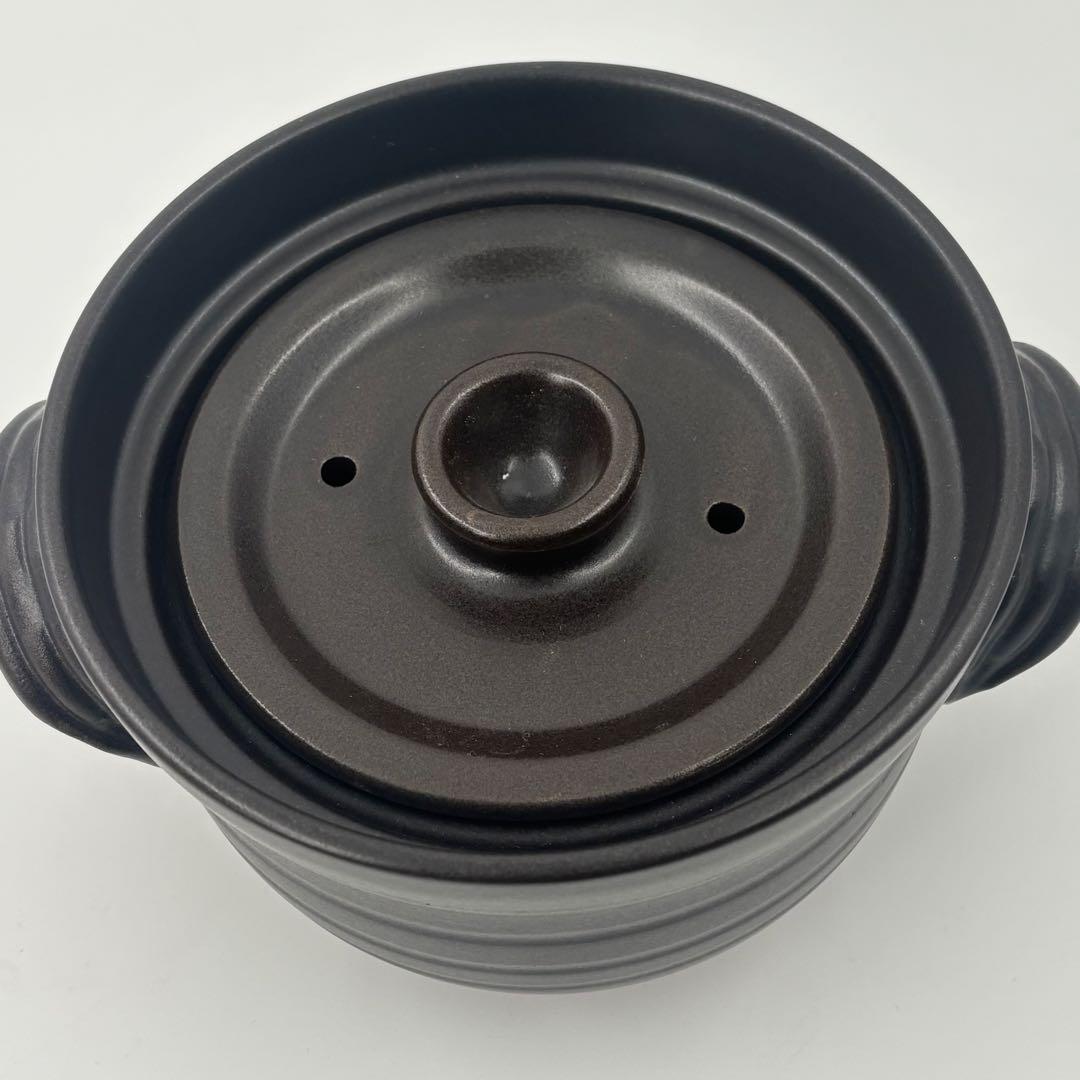 萬古焼ごはん鍋　大黒窯　華月　2合炊き　ふっくら炊飯鍋　未使用品